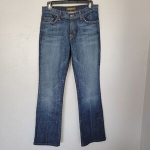 David Kahn Jeanswear Women's 6 High Rise Jeans Medium Wash Denim